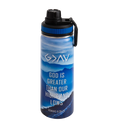 BOTELLA DE AGUA "GOD IS GREATER"