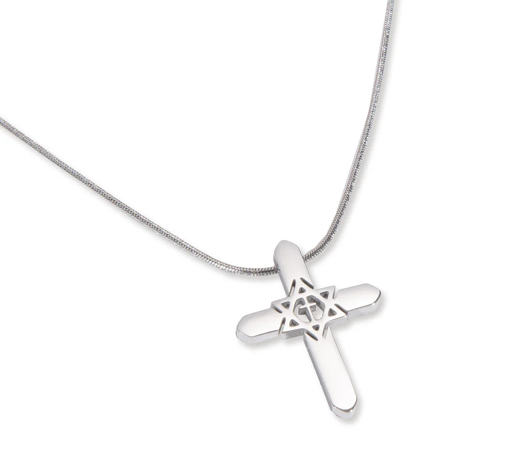 COLLAR DE CRUZ Y ESTRELLA