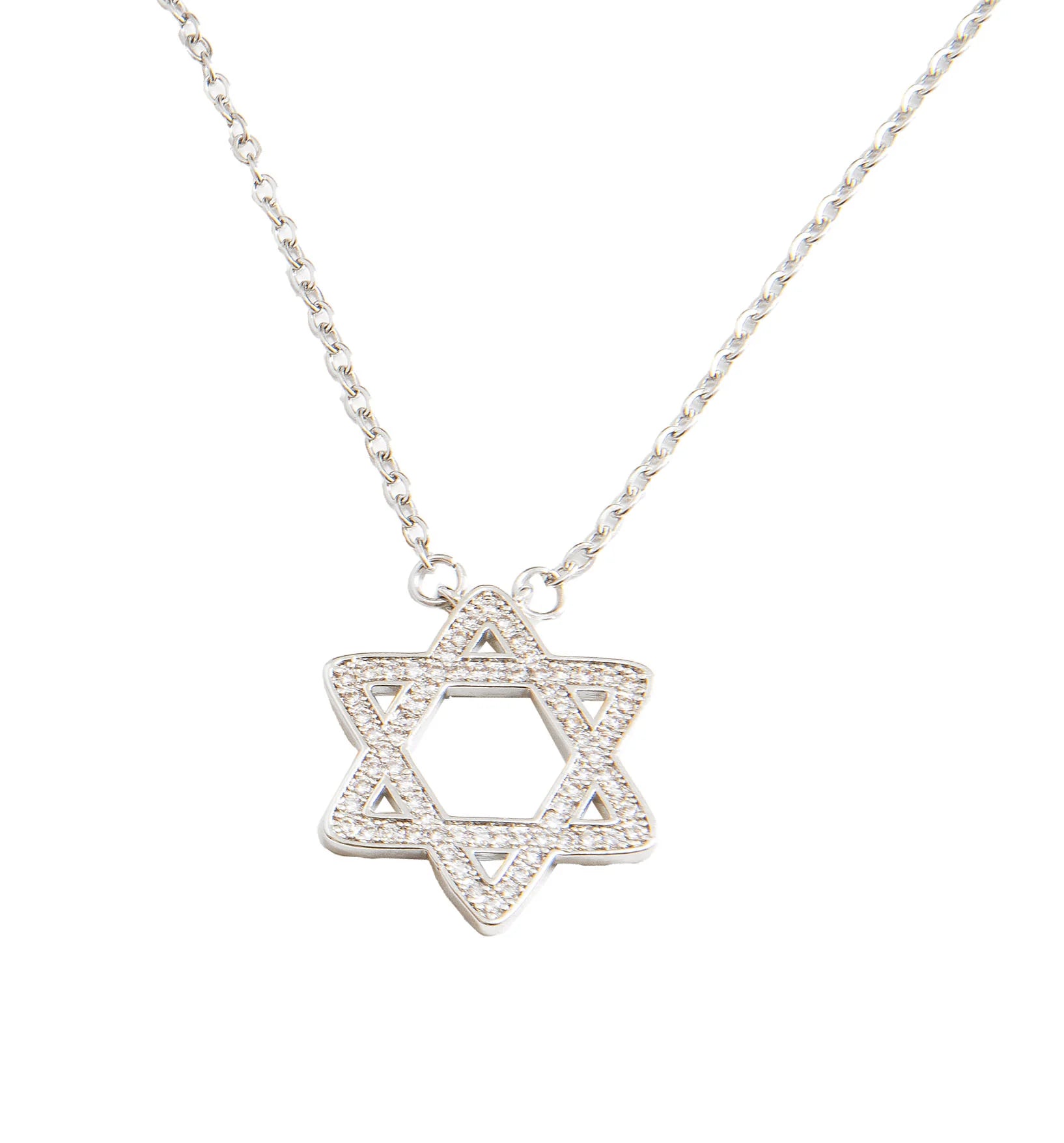 COLLAR DE ESTRELLA DE DAVID CZ