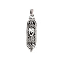 COLLAR MEZUZÁ “SHIN” DE PLATA ESTERLING
