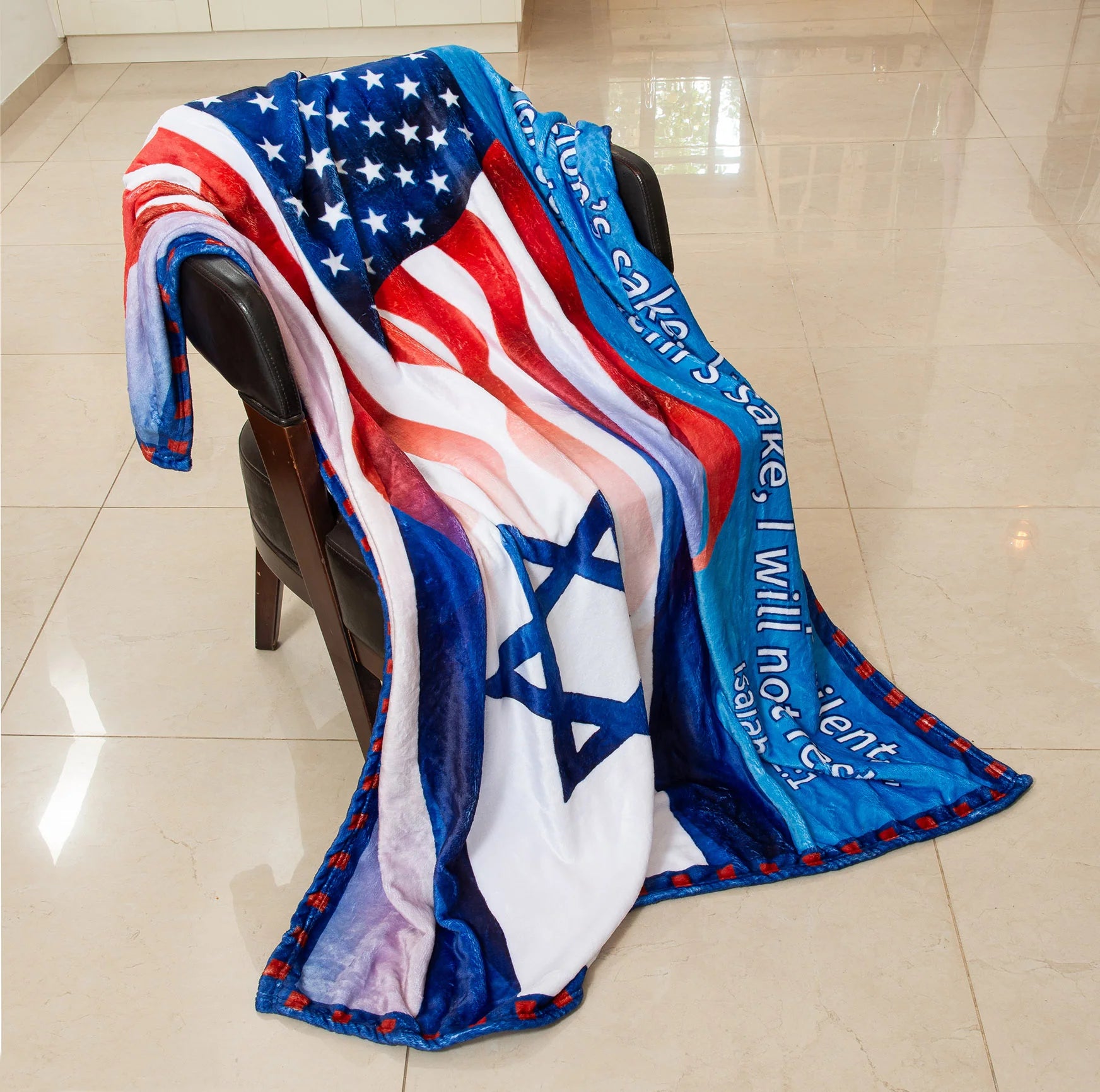 Manta de Felpa “Isaías 62:1”