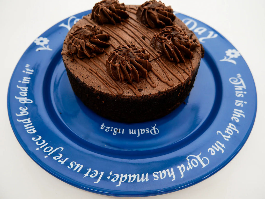 Plato de Celebración Azul