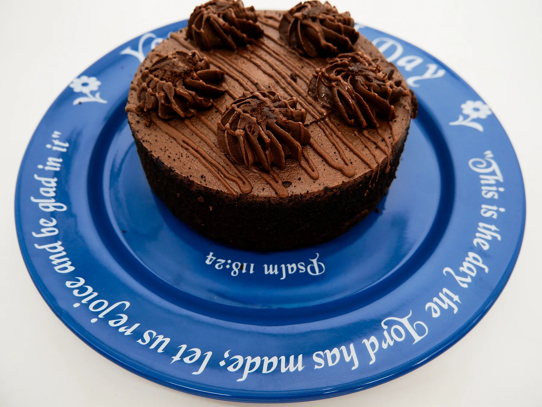 Plato de Celebración Azul